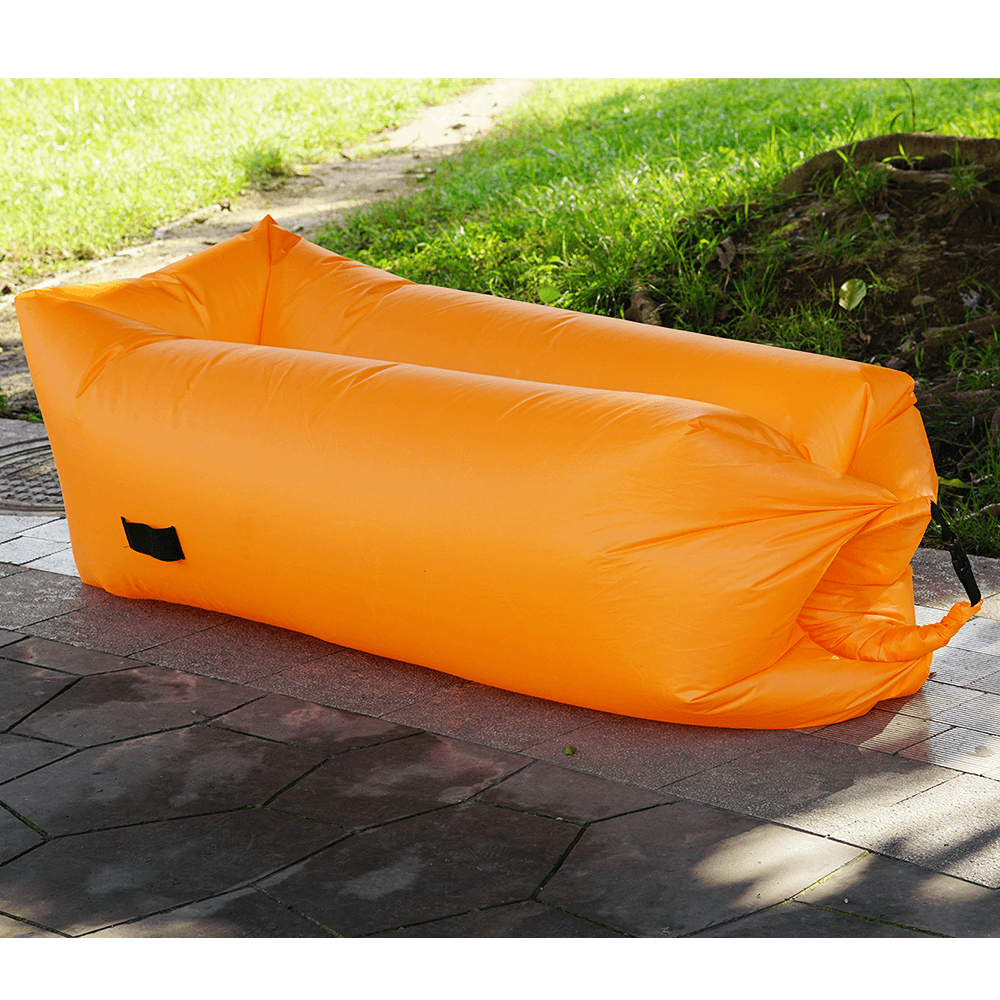Vreća za sjedenje zračna /lazy bag, narančasta, LEBAG