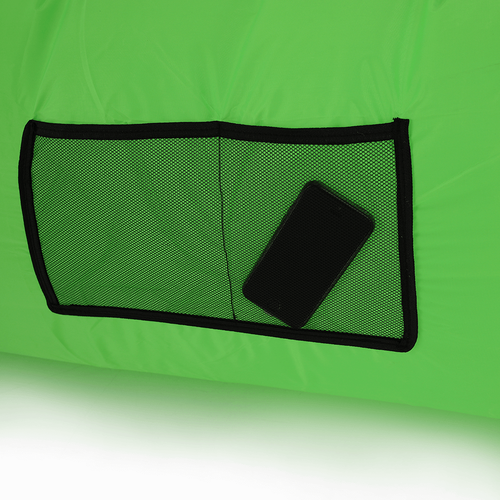 Vreća za sjedenje zračna /lazy bag, zelená, LEBAG