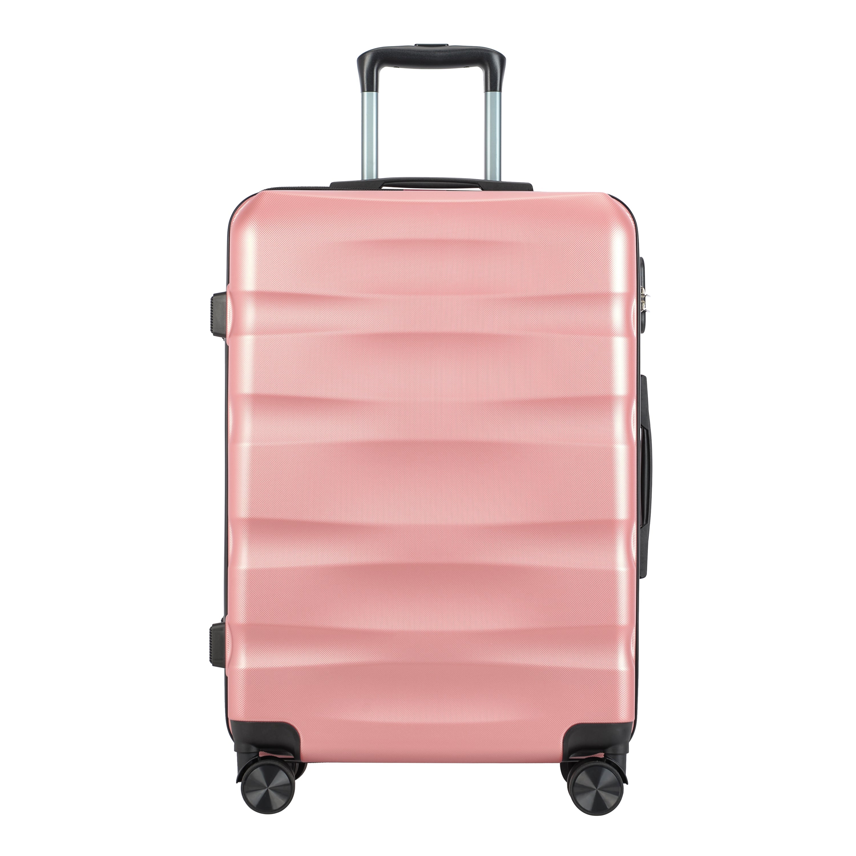WAVE kofer srednje veličine na 4 dvostruka kotača, roze zlato | BONTOUR-vitahome.hr