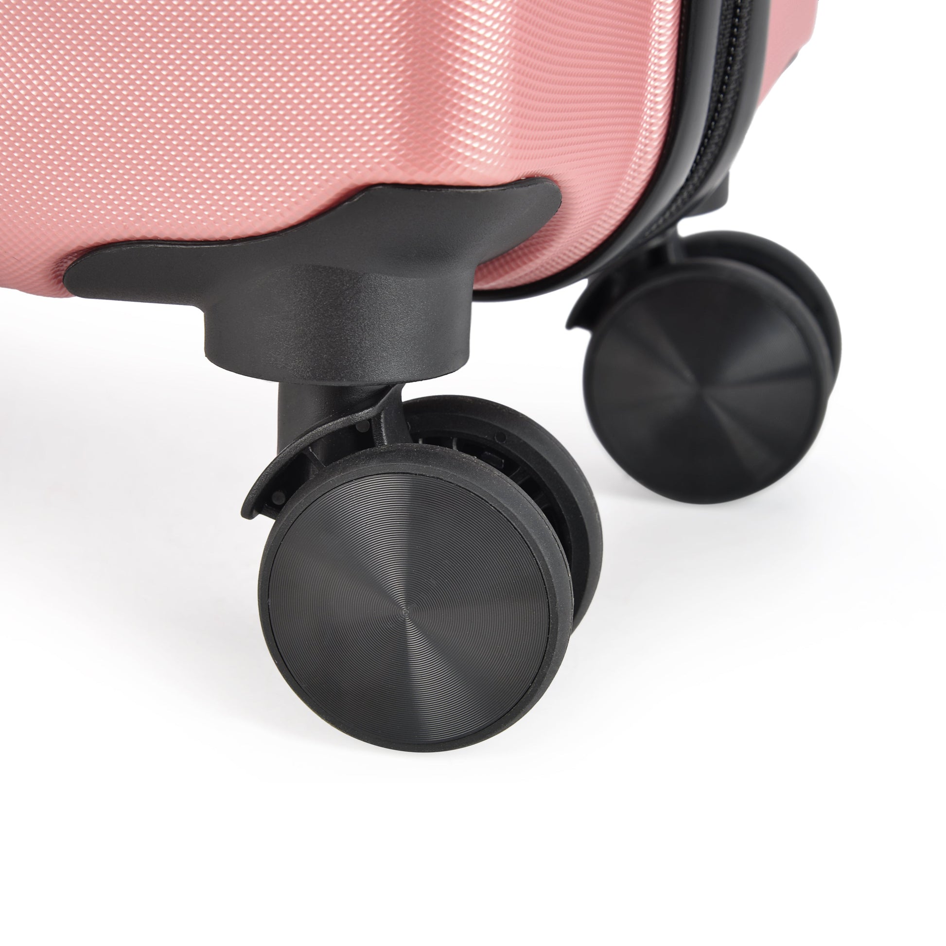 WAVE set od 3 kofera na 4 dvostruka kotača, roze zlato | BONTOUR-vitahome.hr
