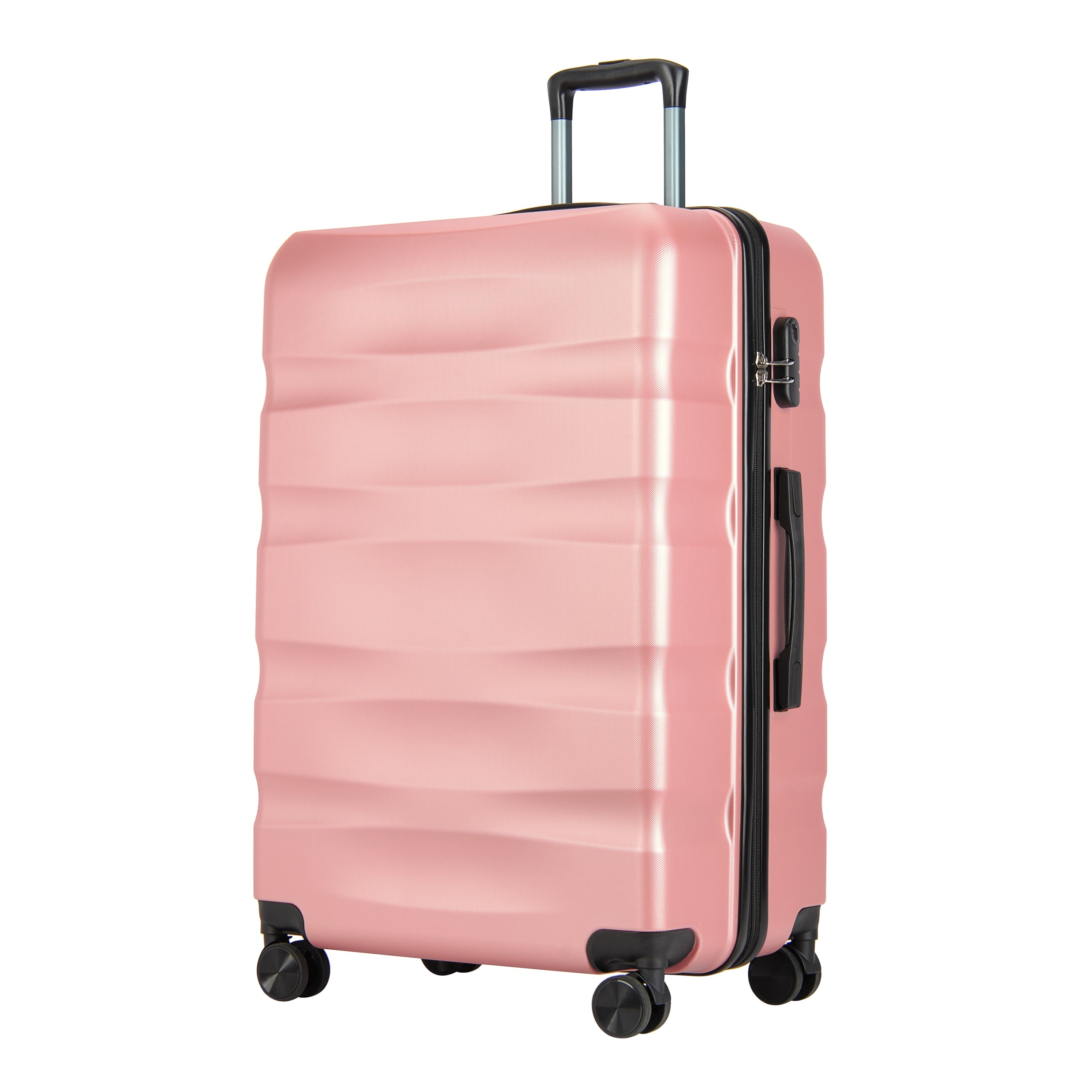 WAVE veliki kofer na 4 dvostruka kotača, roze zlato | BONTOUR-vitahome.hr