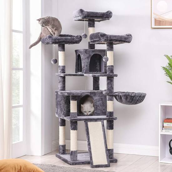 XXL Cat stan 168 cm, Smoky grey | FEANDREA-vitahome.hr