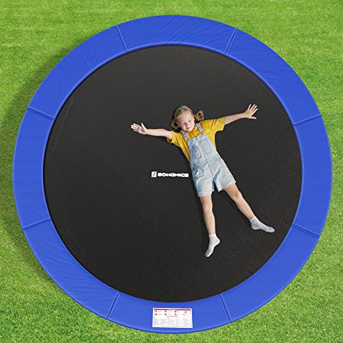 Zaštitna podloga za trampolin, zamjenjiva sigurnosna podloga, UV-otporna, otporna na kidanje, plava