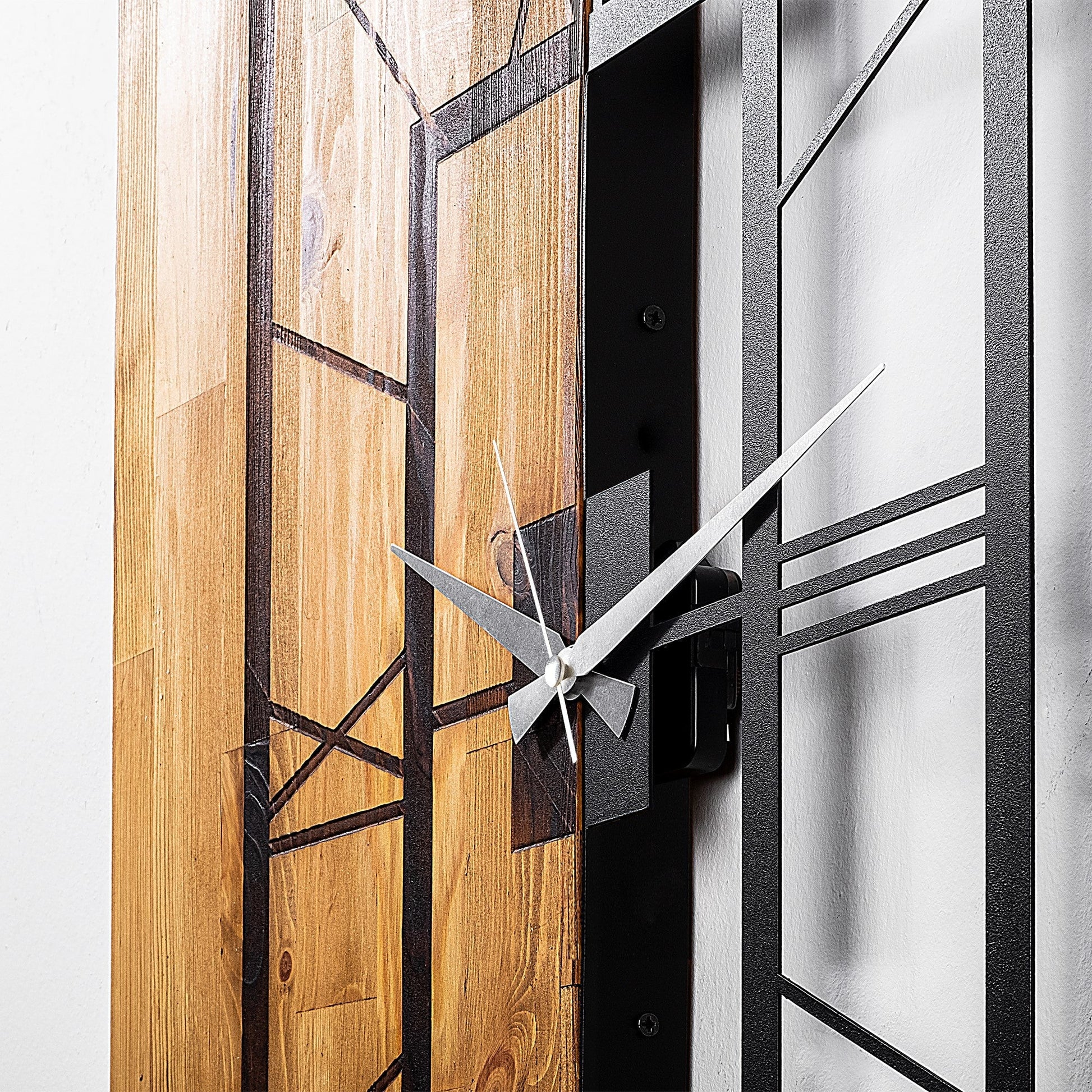 Zidna dekoracija Decorative Wooden Wall Clock, Wooden Clock 37 | AG-vitahome.hr