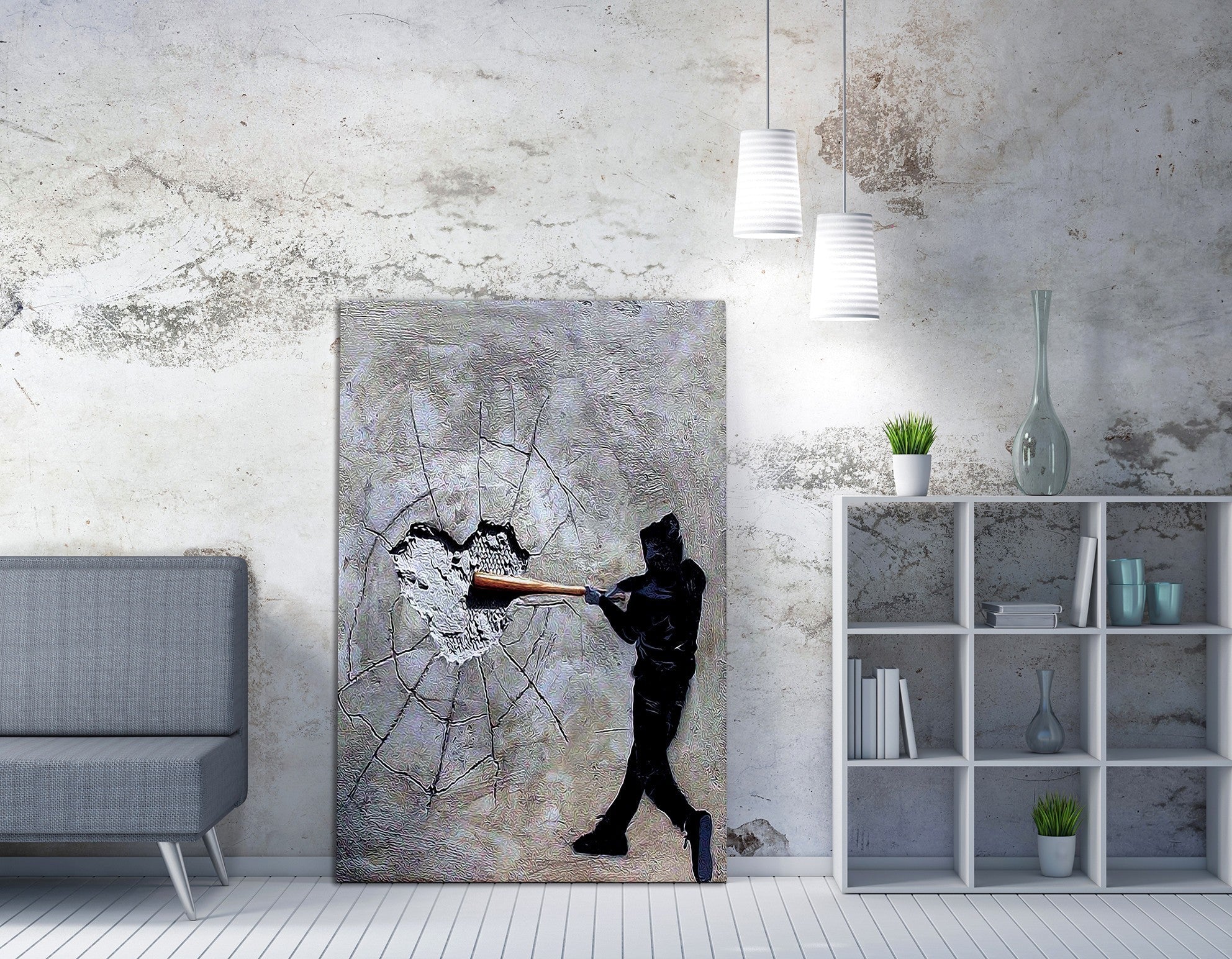Zidna dekoracija na platnu 966BRS1189 | AG-vitahome.hr