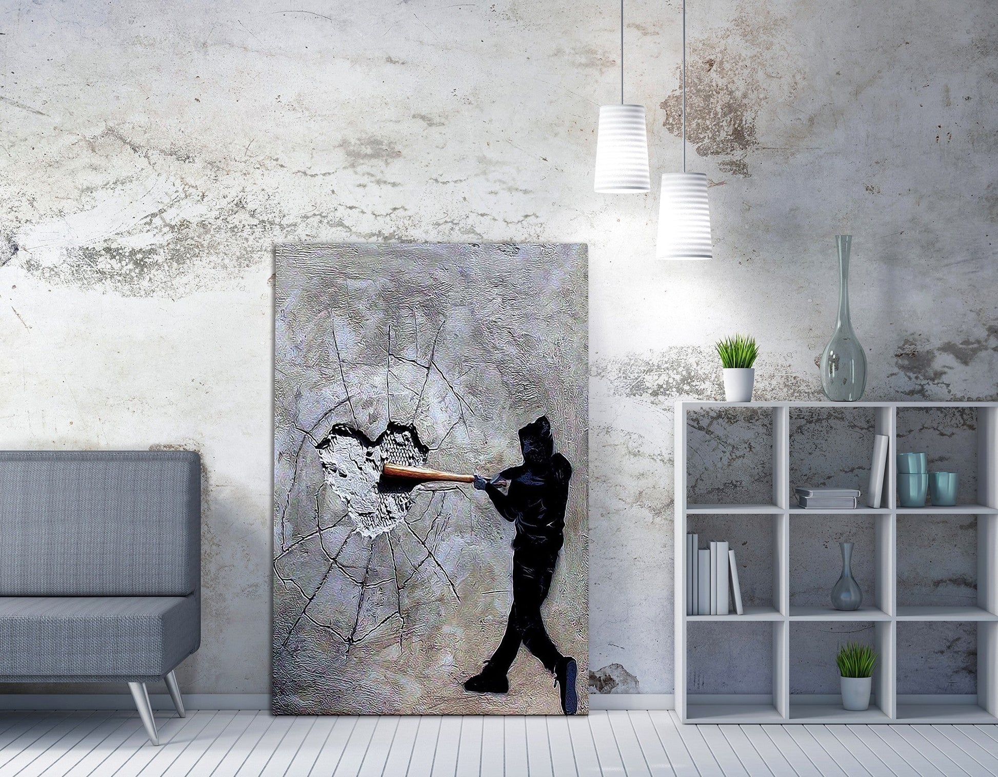 Zidna dekoracija na platnu 966BRS1190 | AG-vitahome.hr