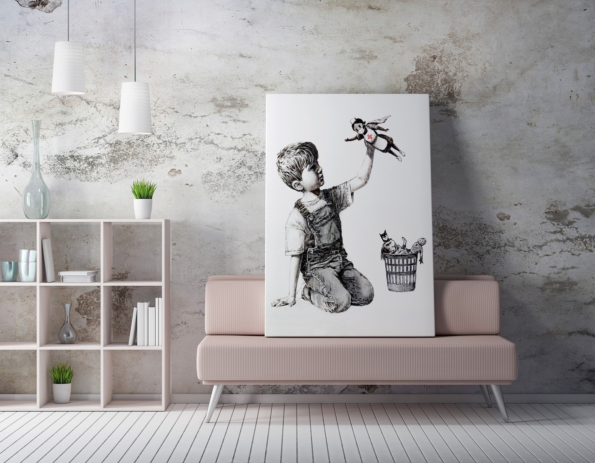Zidna dekoracija na platnu 966BRS1224 | AG-vitahome.hr