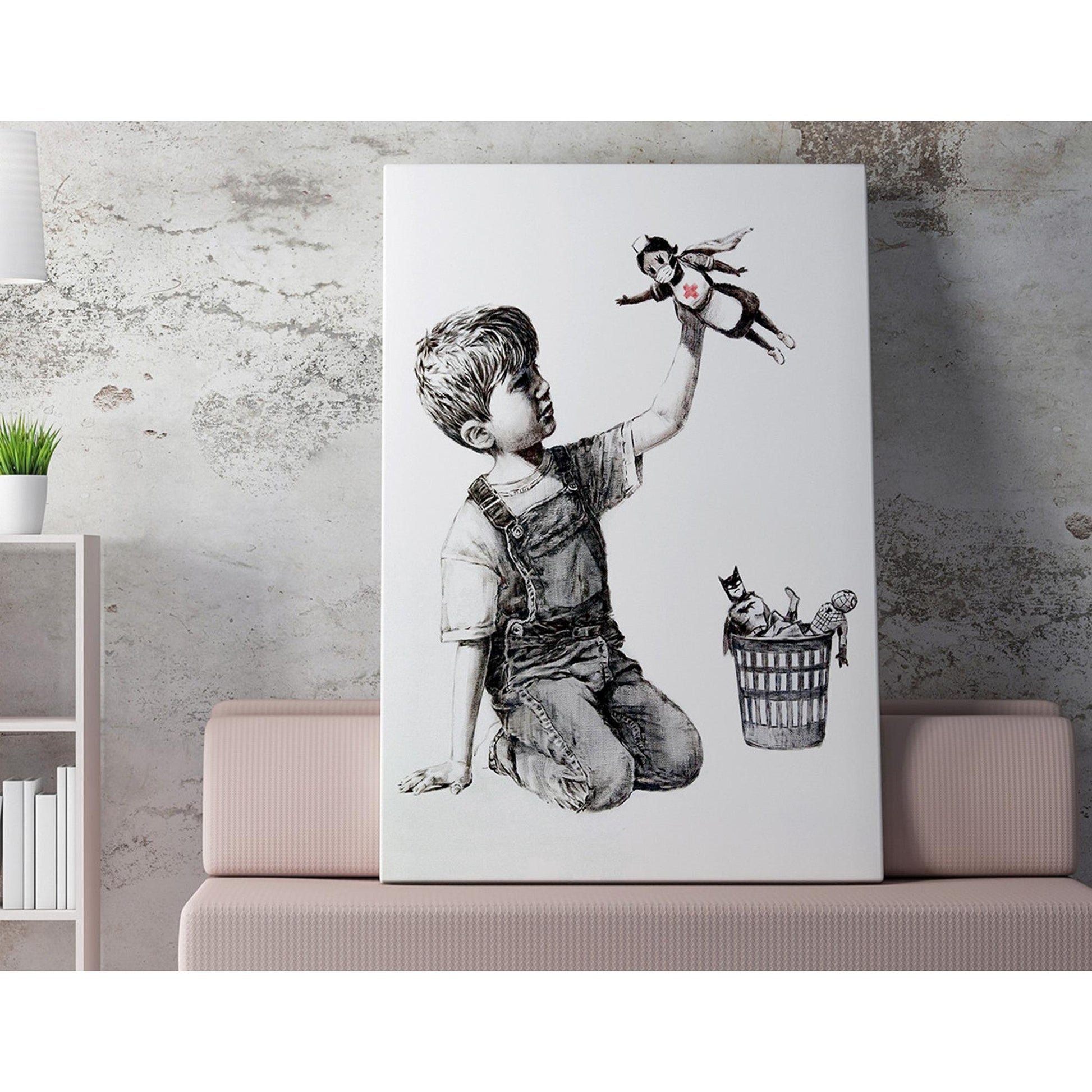 Zidna dekoracija na platnu 966BRS1224 | AG-vitahome.hr