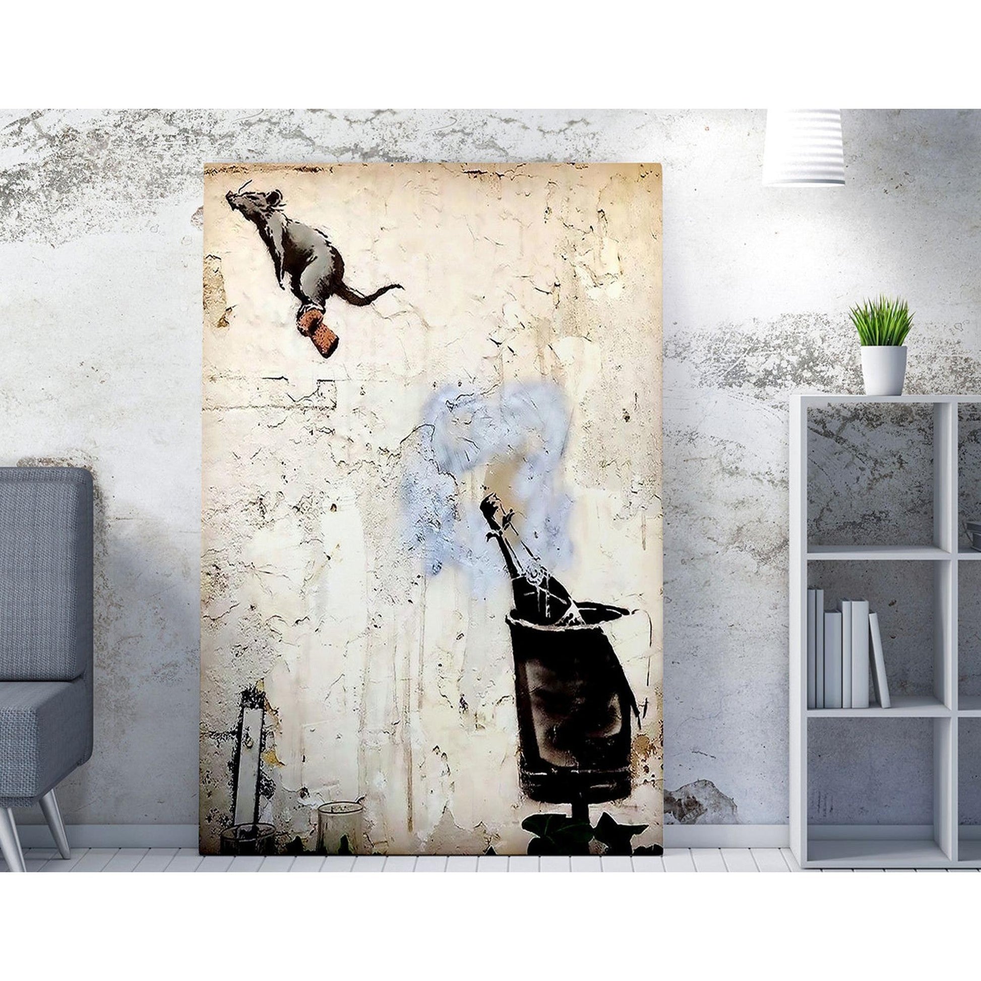 Zidna dekoracija na platnu 966BRS1233 | AG-vitahome.hr