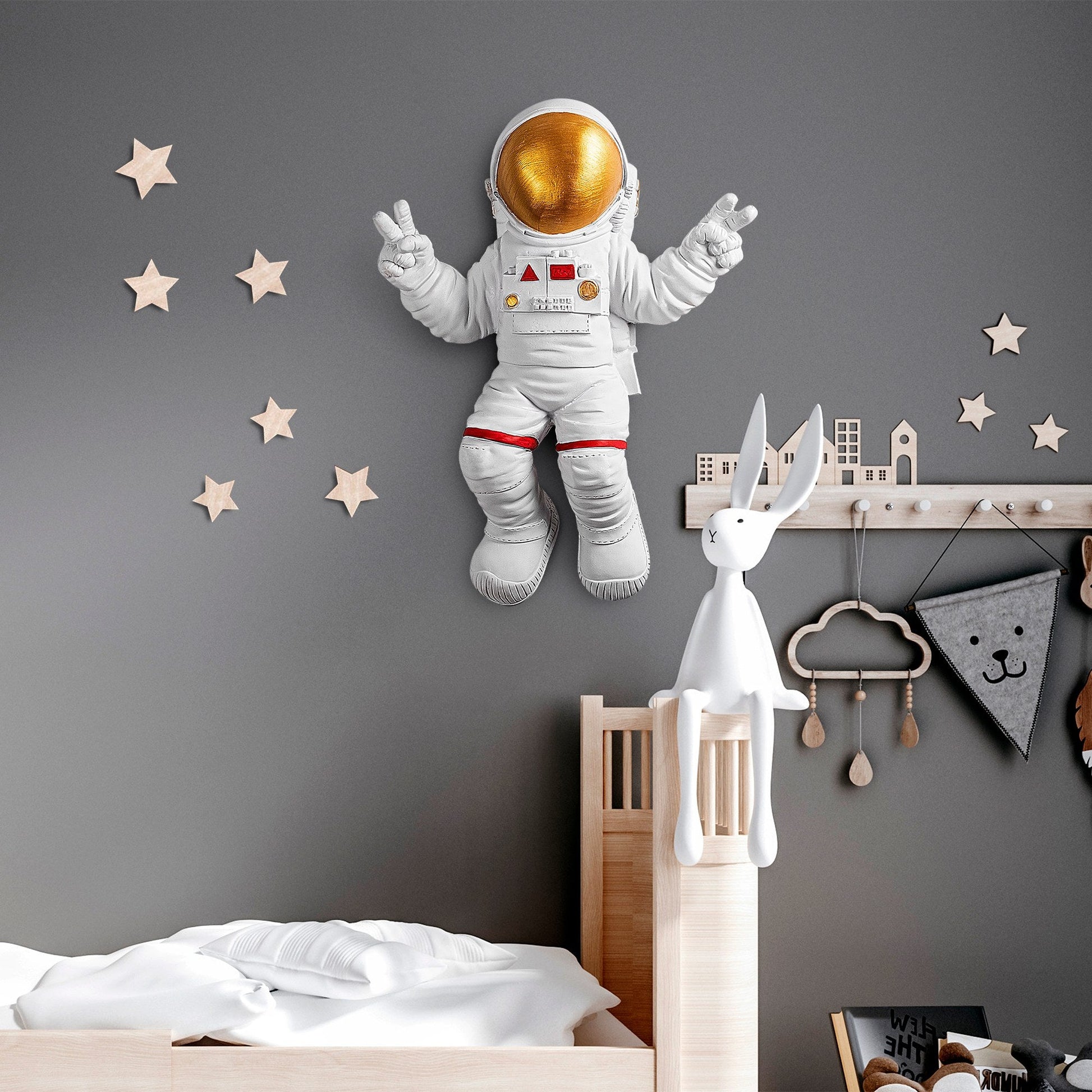 Zidna dekoracija, Peace Sign Astronaut - 1 | AG-vitahome.hr