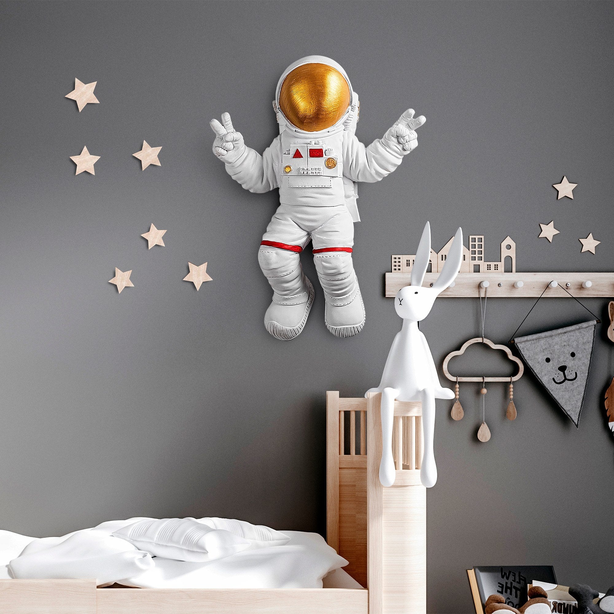 Zidna dekoracija, Peace Sign Astronaut - 1 | AG-vitahome.hr