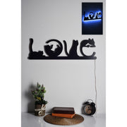 Zidna dekoracija s LED rasvjetom 395NGR1893 | AG-vitahome.hr