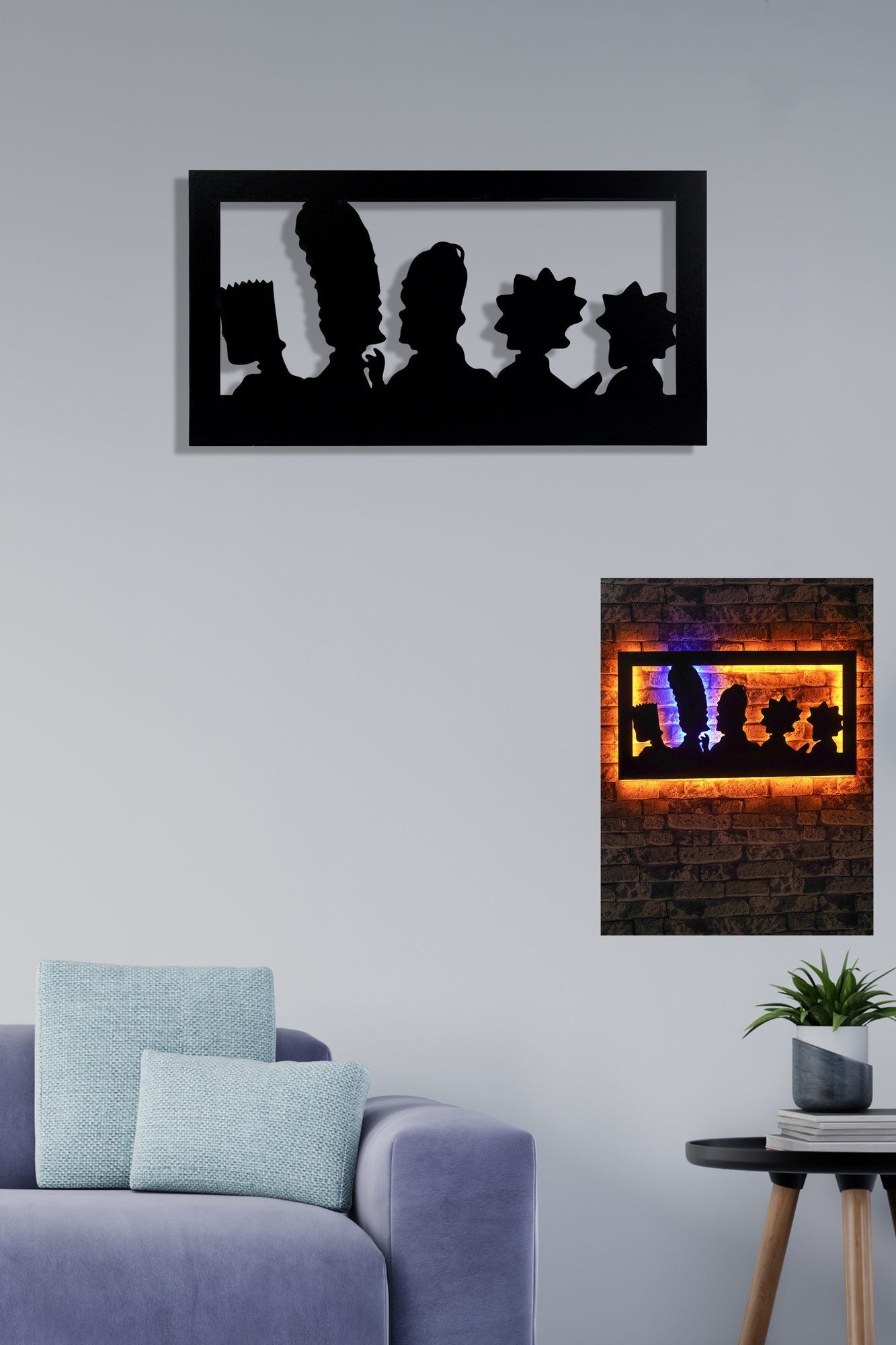 Zidna dekoracija s LED rasvjetom 692FRW1116 | AG-vitahome.hr