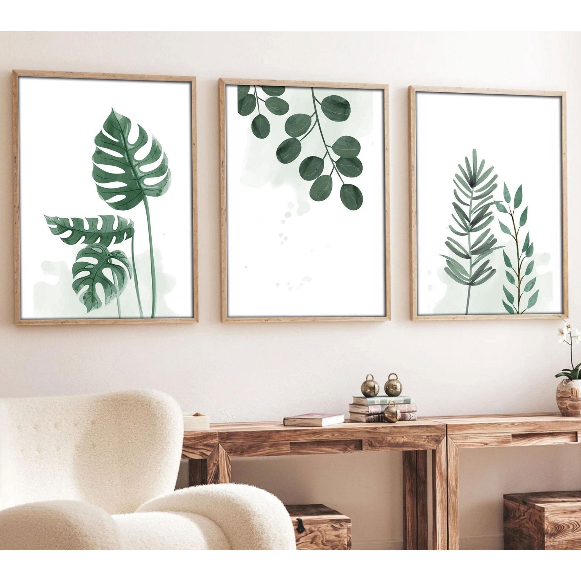 Zidna dekoracija uokvirena slika od MDF-a (3 darab) 693BSE1453 | AG-vitahome.hr
