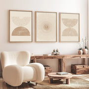 Zidna dekoracija uokvirena slika od MDF-a (3 darab) 693BSE4032 | AG-vitahome.hr