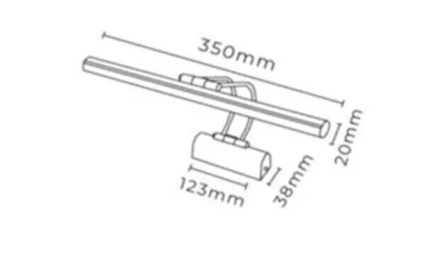 Zidna lampa 8768-3 | AG-vitahome.hr