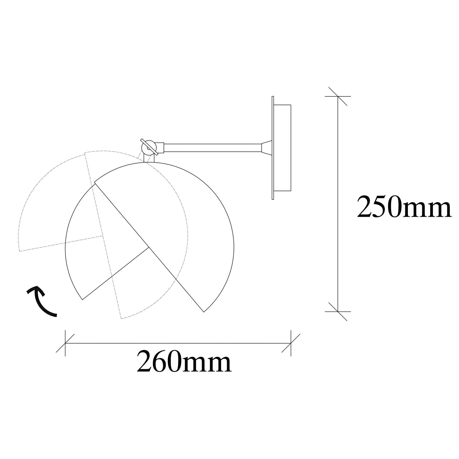 Zidna lampa Berceste - 252-A | AG-vitahome.hr