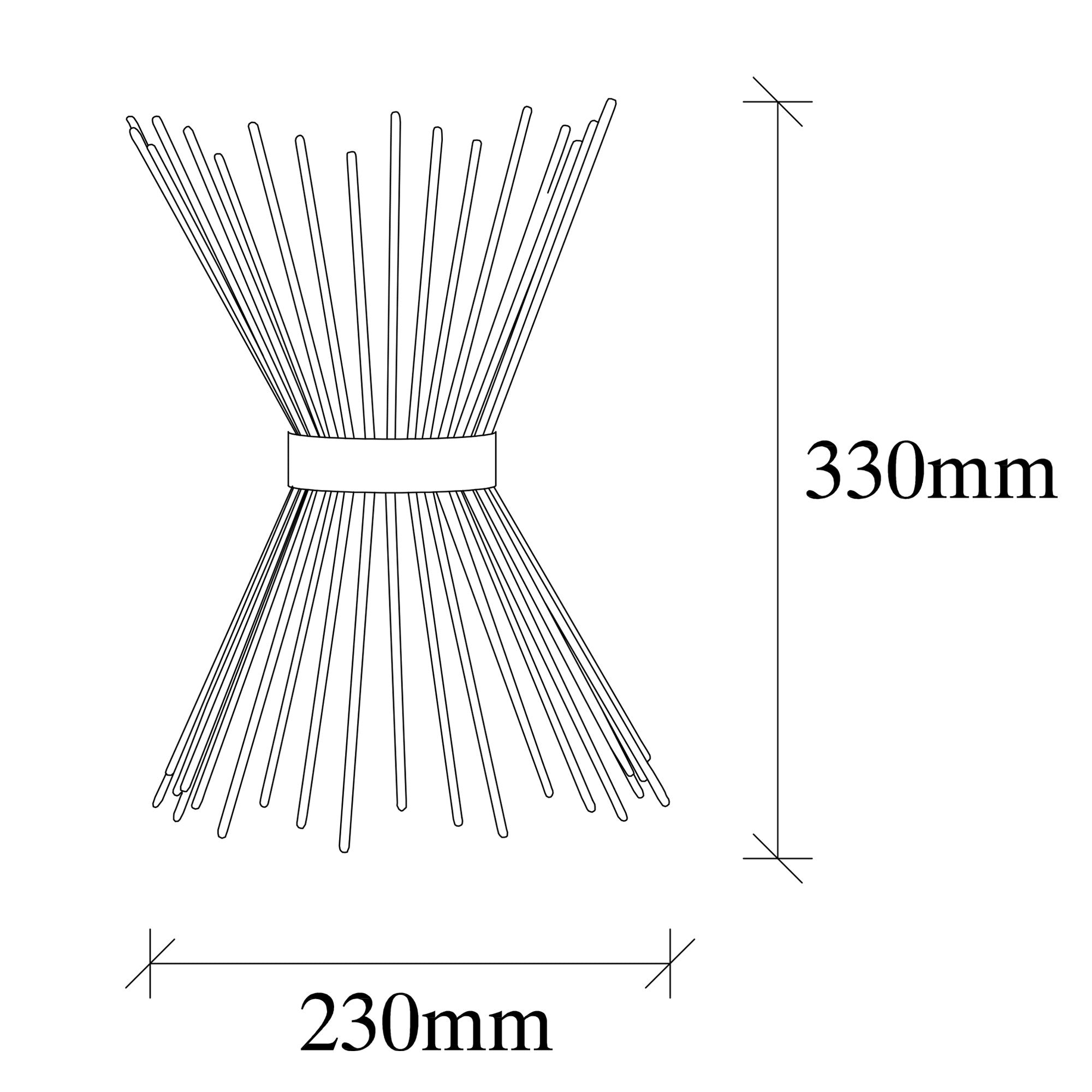 Zidna lampa Kirpi - 3092 | AG-vitahome.hr