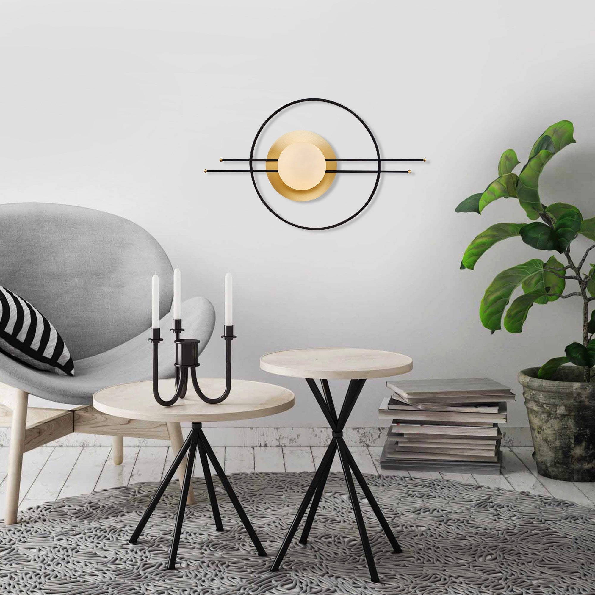 Zidna lampa L1222 - Black | AG-vitahome.hr