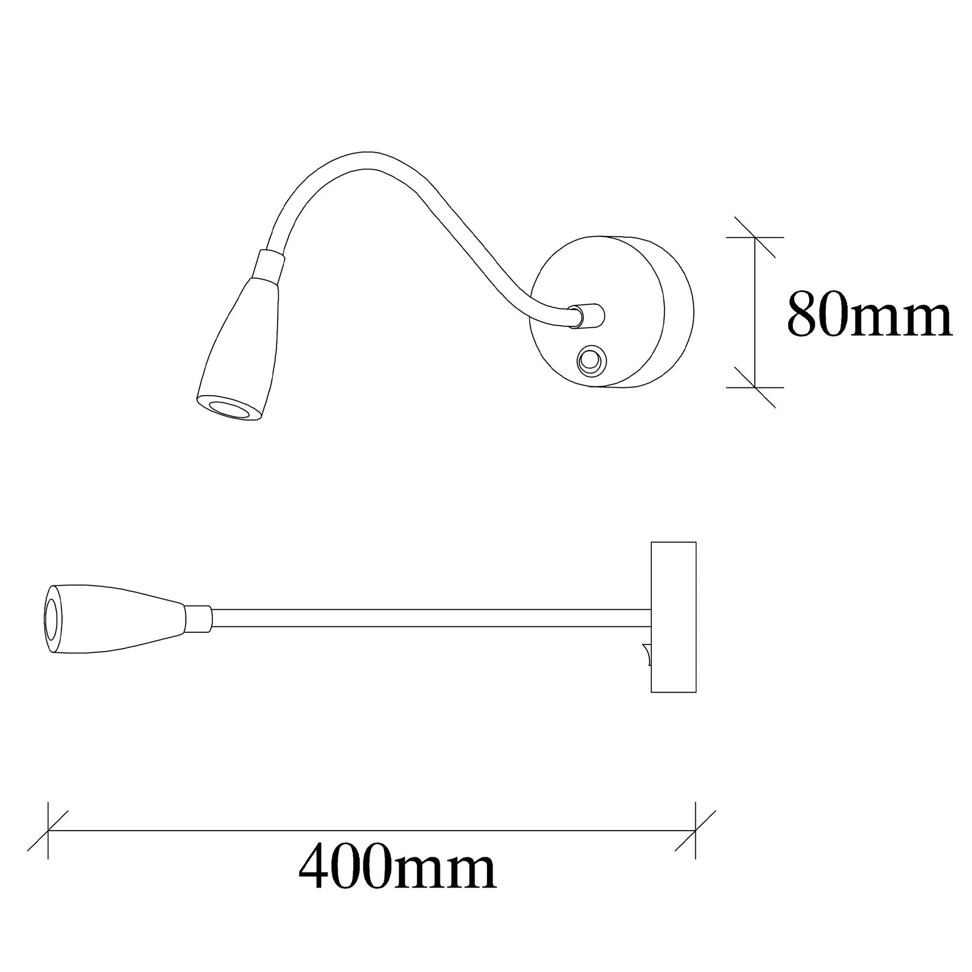 Zidna lampa Reading - 3247 | AG-vitahome.hr