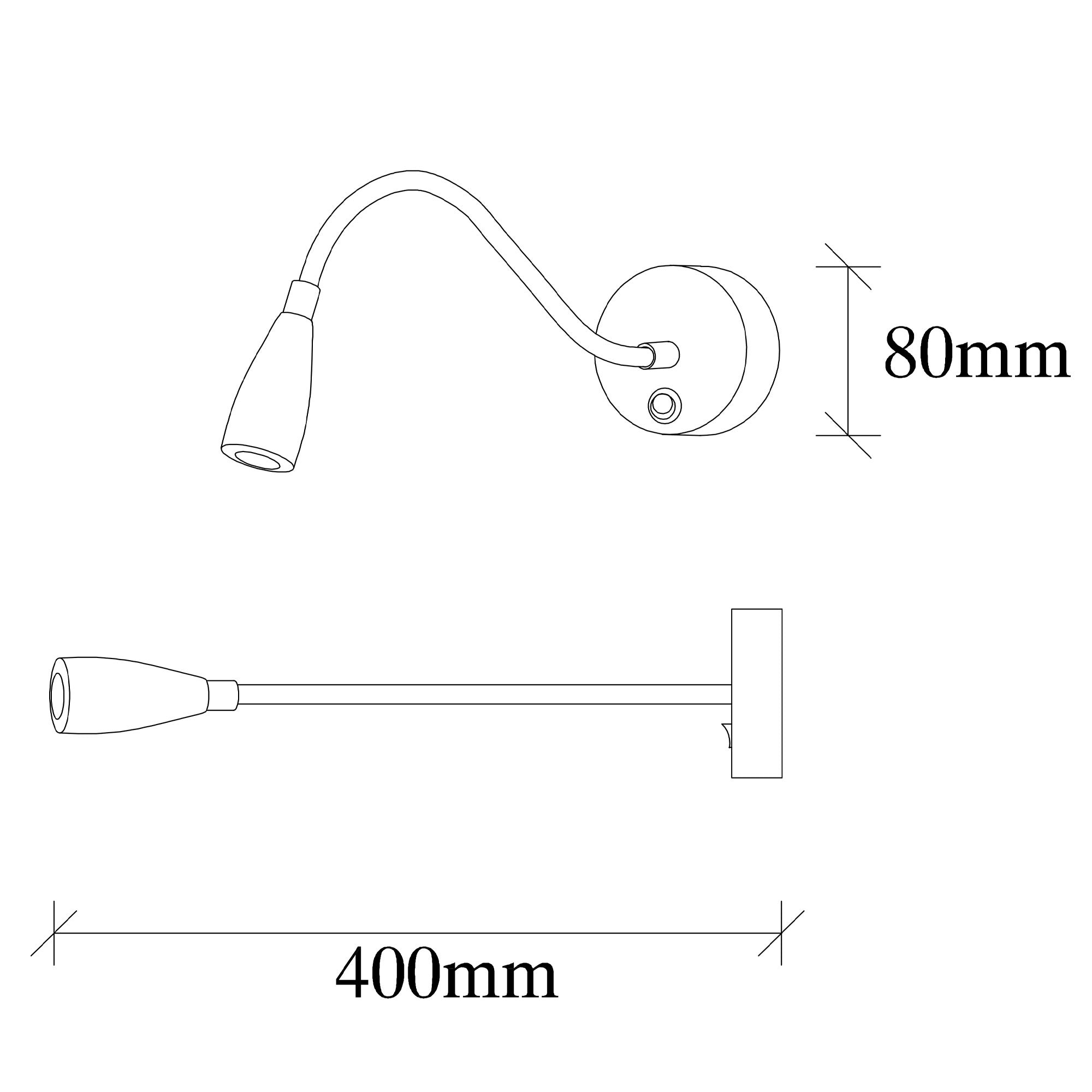 Zidna lampa Reading - 3247 | AG-vitahome.hr
