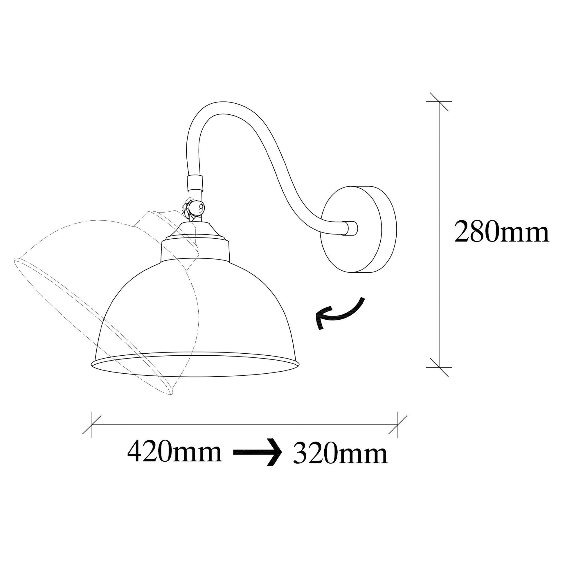 Zidna lampa Sağlam - 3742 | AG-vitahome.hr
