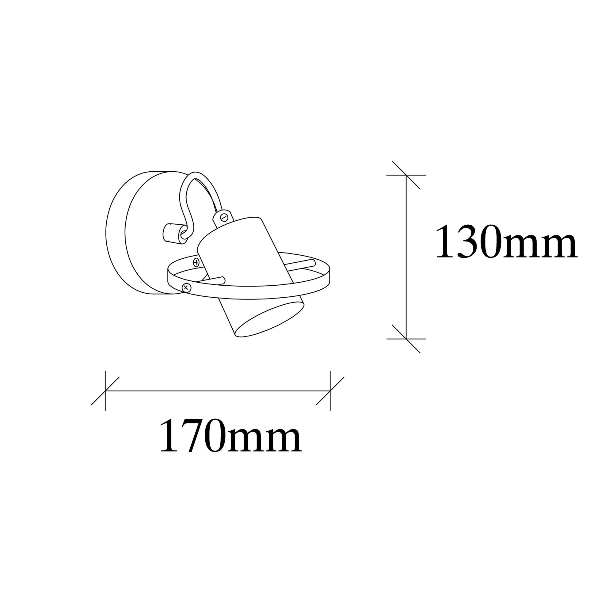 Zidna lampa Vaveyla - 444-A | AG-vitahome.hr