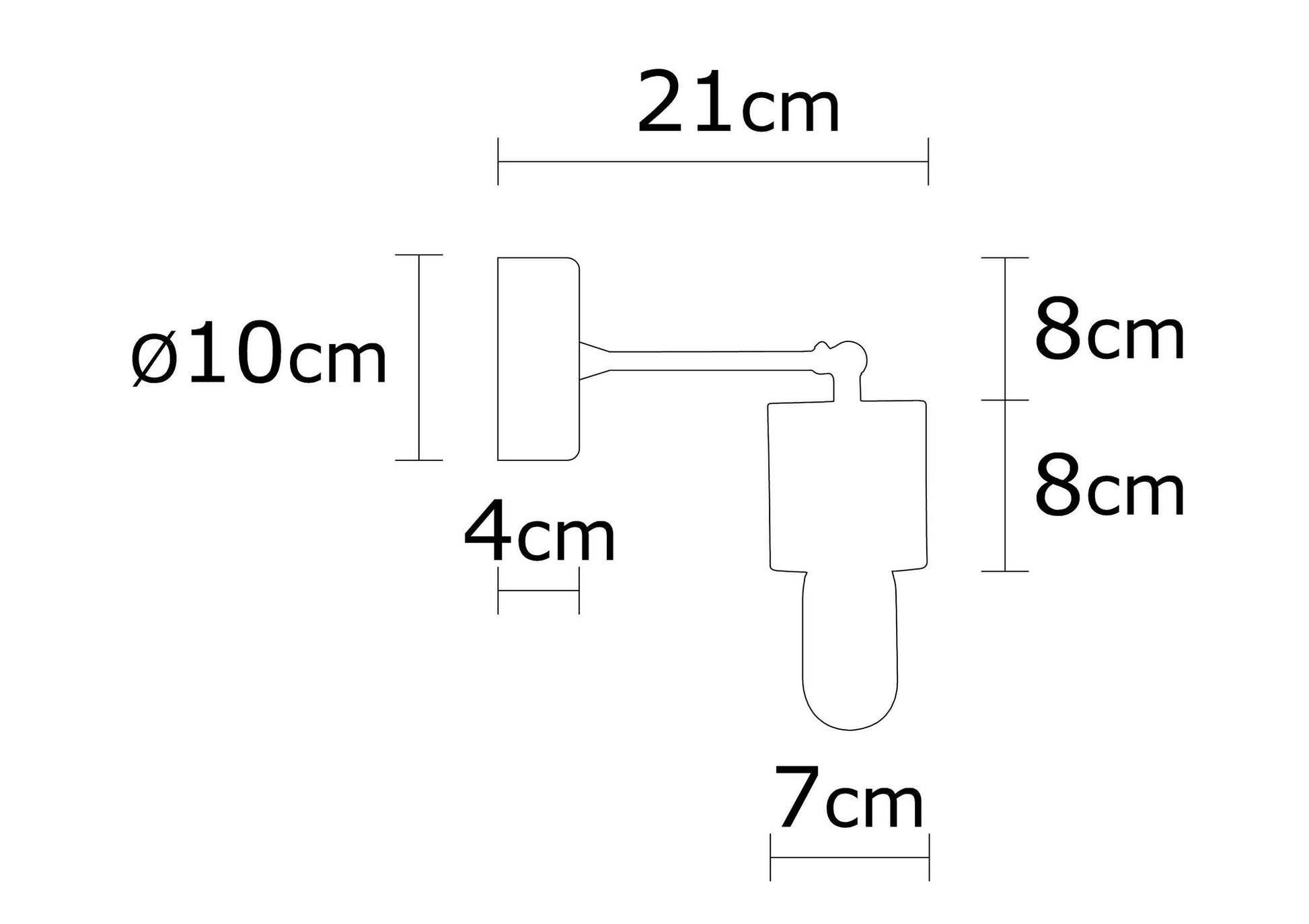 Zidna lampa Xanthos - N-865 | AG-vitahome.hr