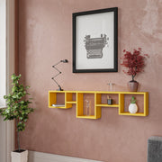 Zidna polica Amanos - Yellow | AG-vitahome.hr