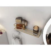 Zidna polica Banyo Makyaj Rafı, Baharatlık - Gold | AG-vitahome.hr