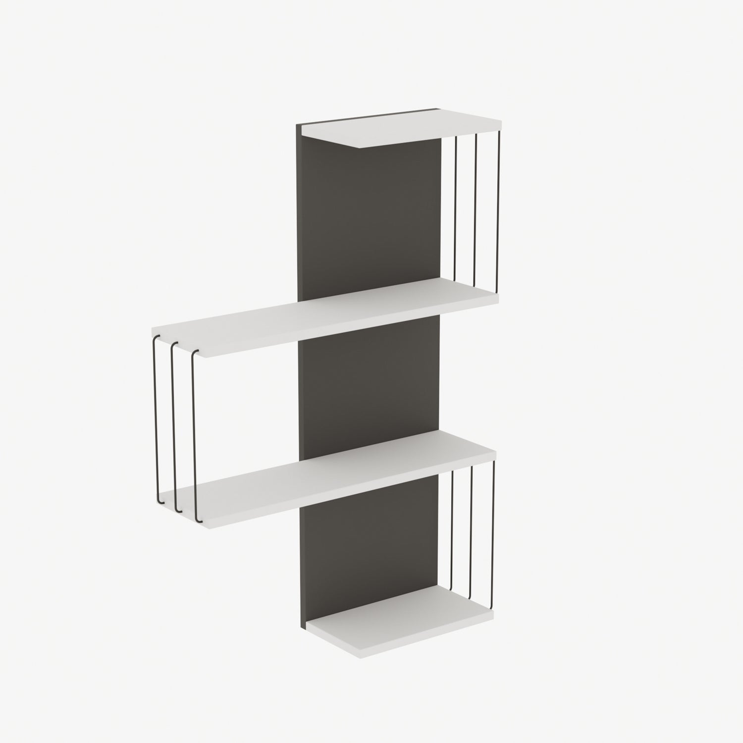 Zidna polica Cambel - Anthracite | AG-vitahome.hr