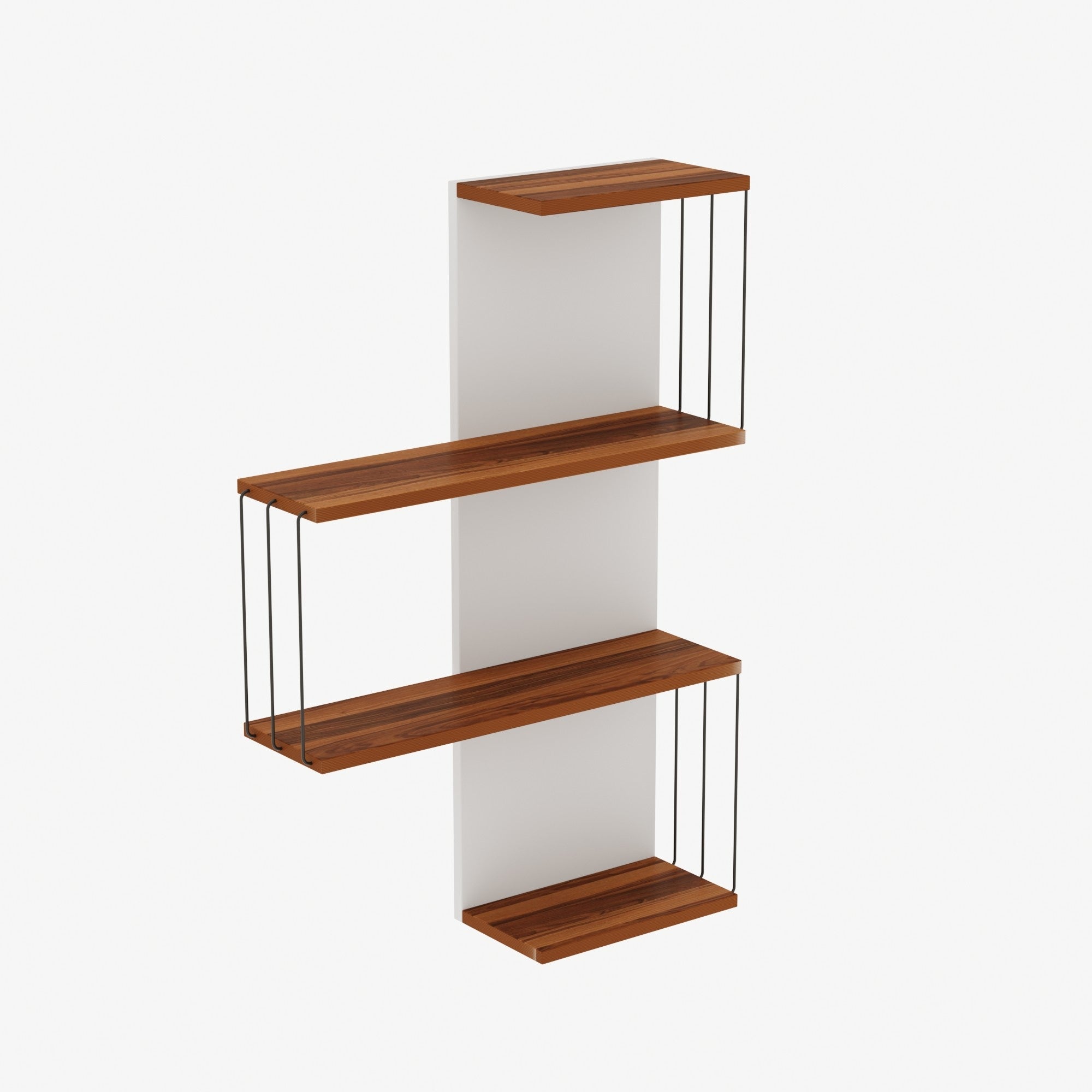 Zidna polica Cambel - Walnut | AG-vitahome.hr
