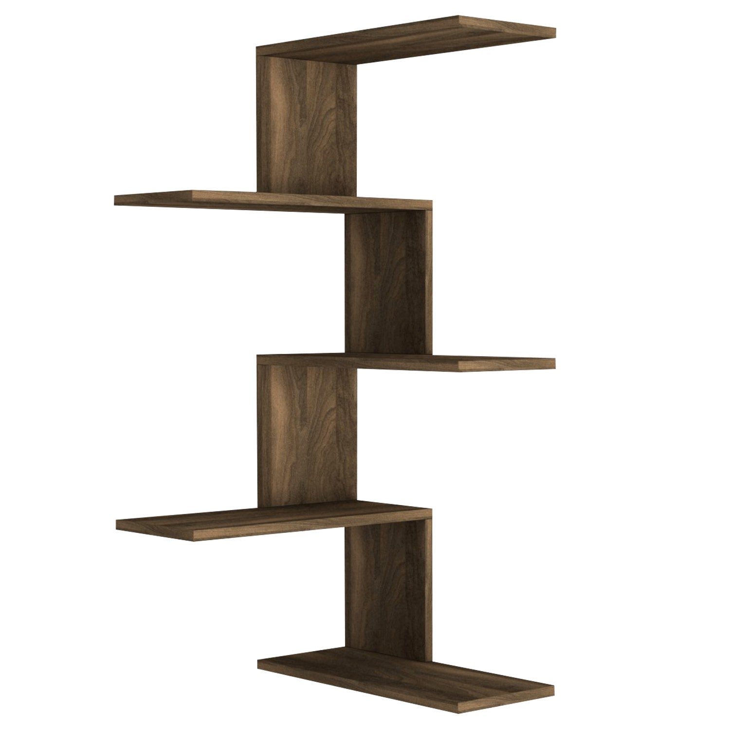 Zidna polica Caniko - Walnut | AG-vitahome.hr