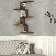 Zidna polica Caniko - Walnut | AG-vitahome.hr