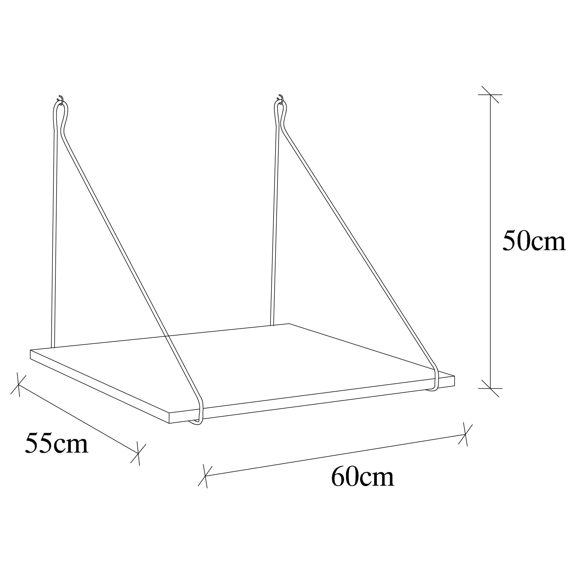 Zidna polica Cm-002 | AG-vitahome.hr