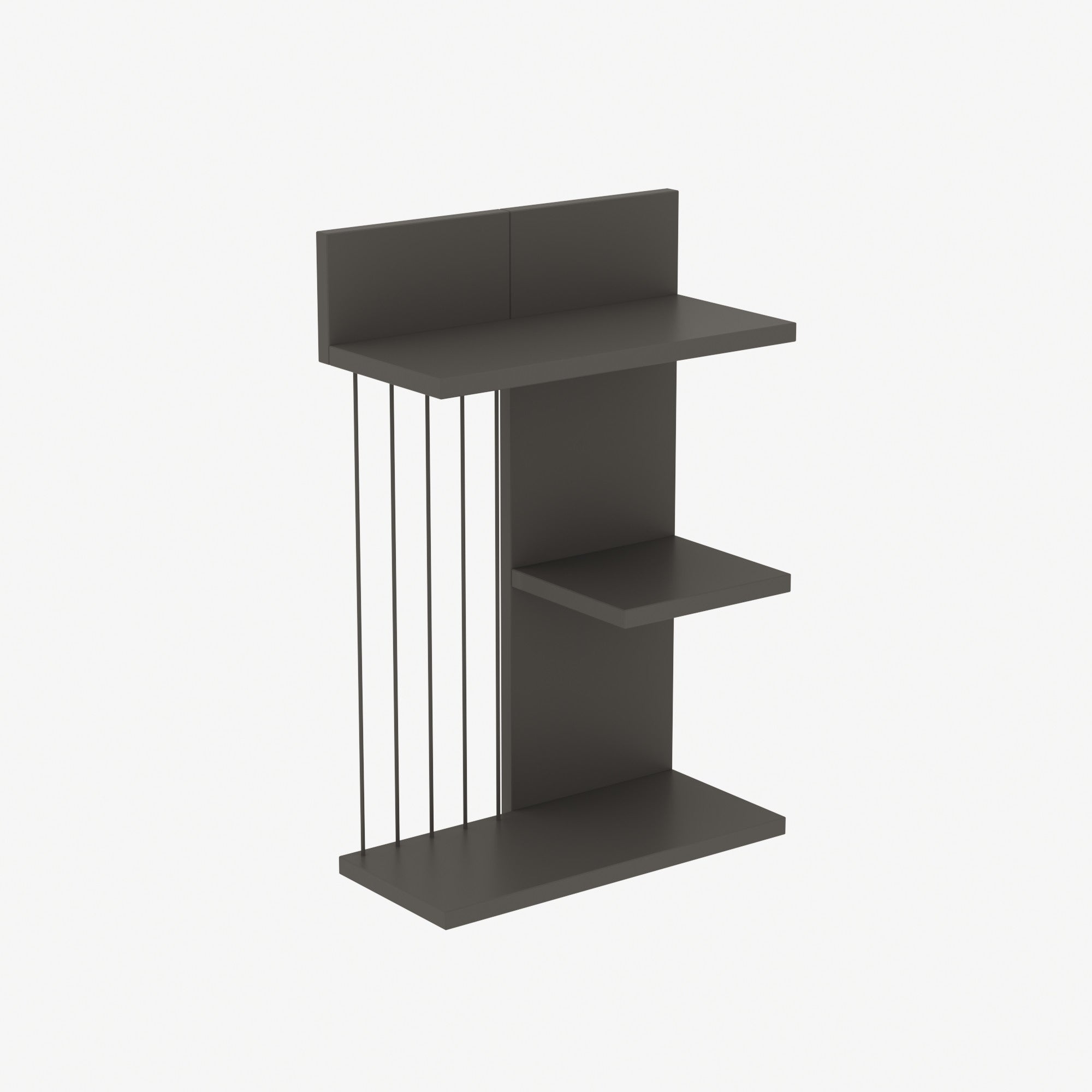 Zidna polica Kinik - Anthracite | AG-vitahome.hr