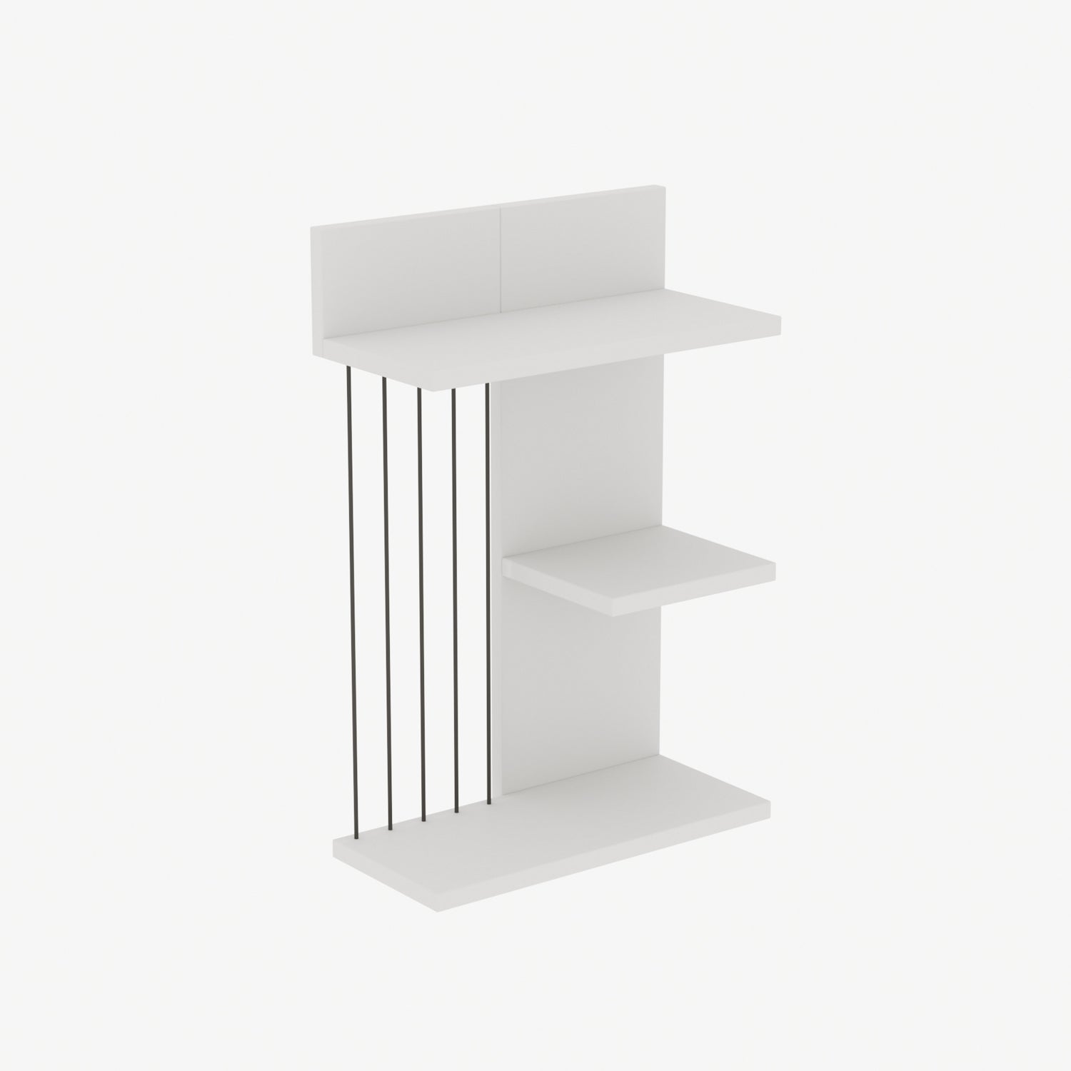 Zidna polica Kinik - White | AG-vitahome.hr
