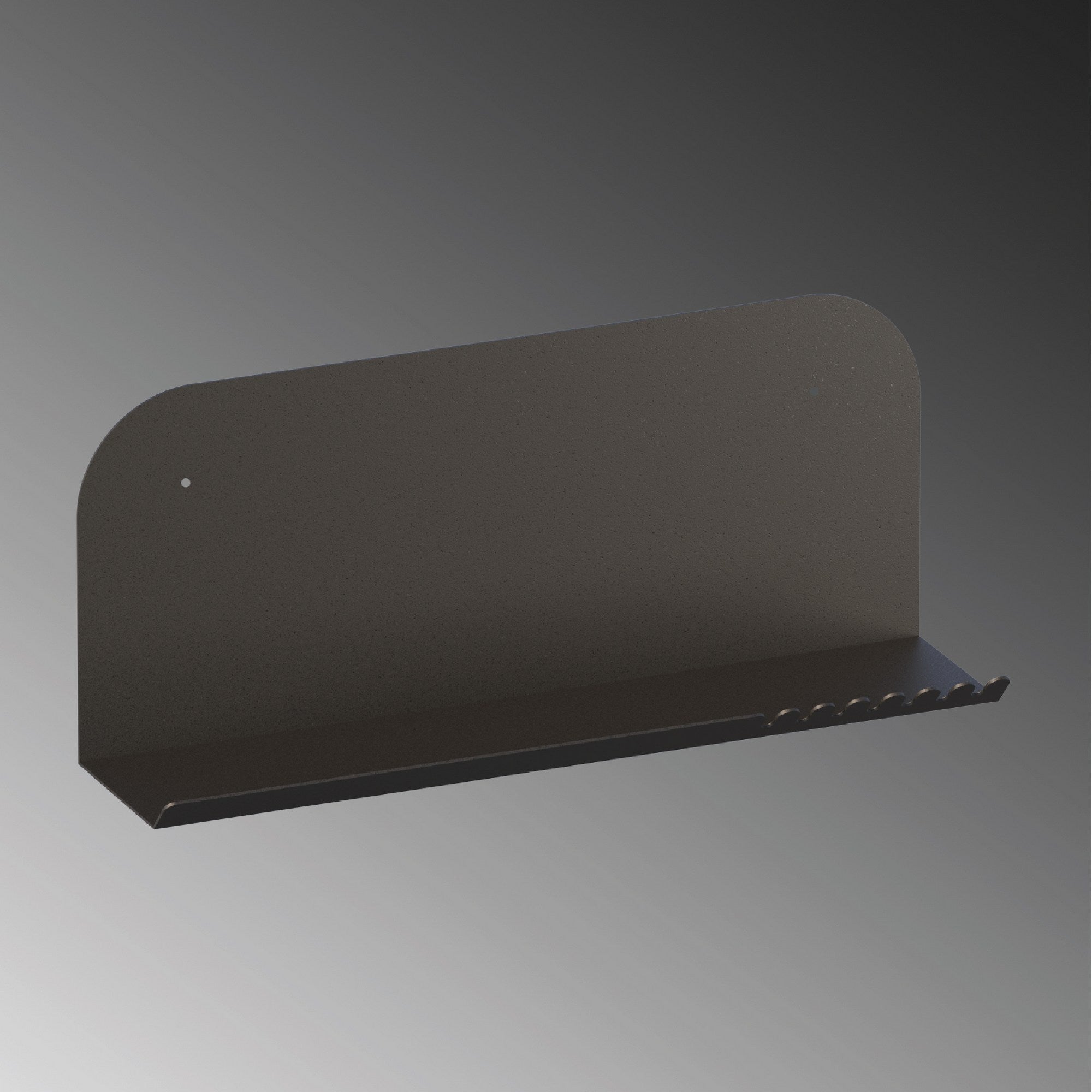 Zidna polica Long Pouch - Black | AG-vitahome.hr