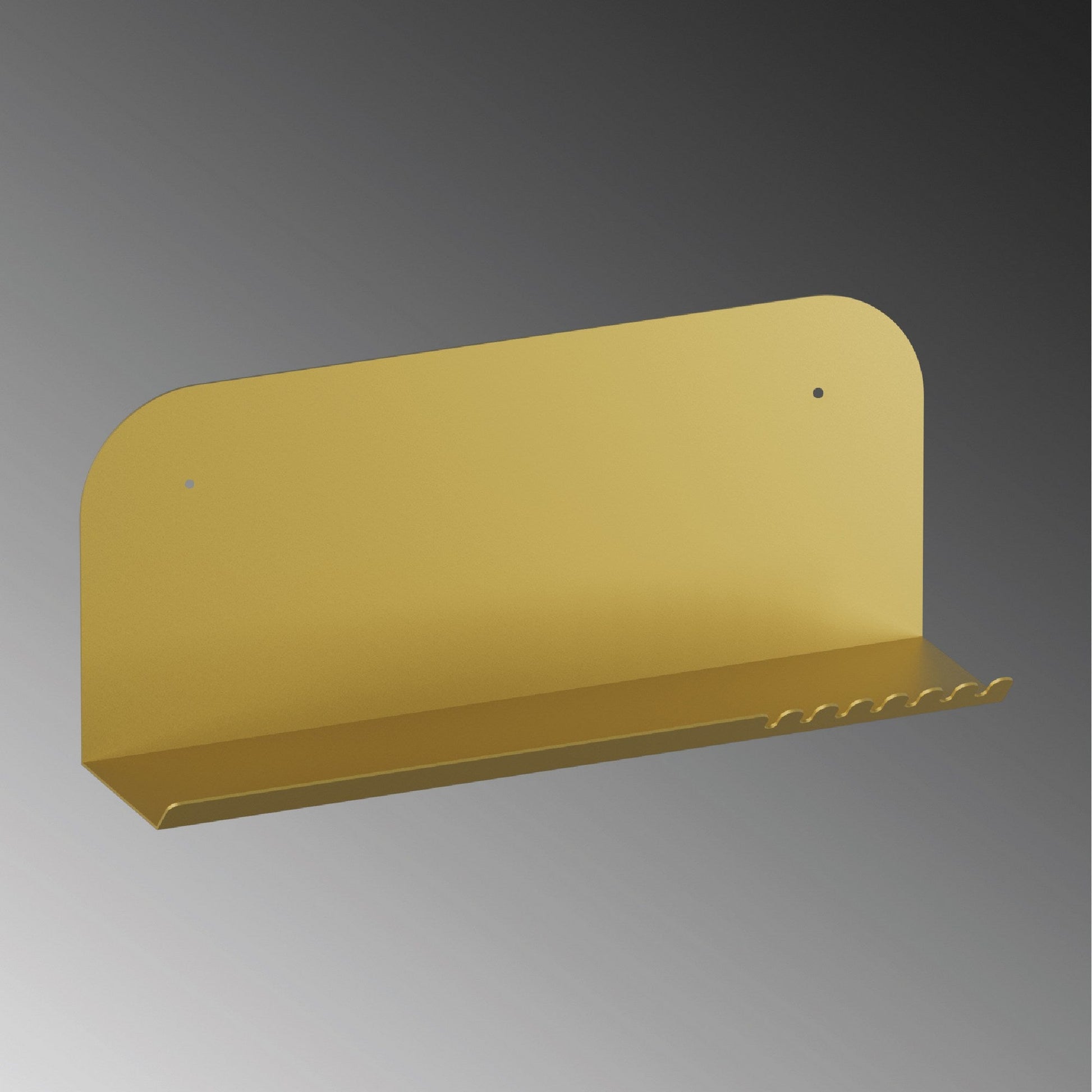 Zidna polica Long Pouch - Gold | AG-vitahome.hr