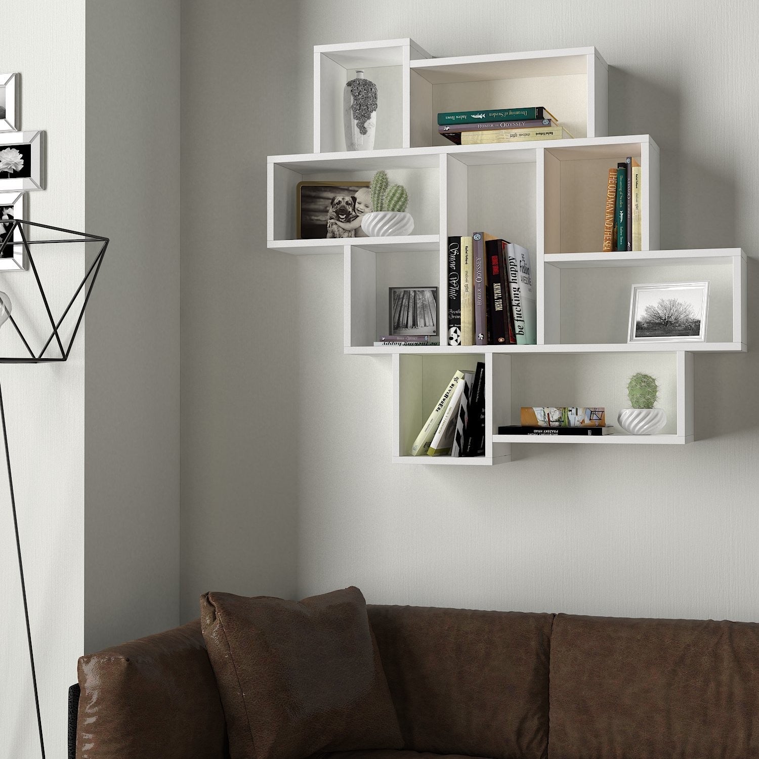 Zidna polica Parola - White | AG-vitahome.hr