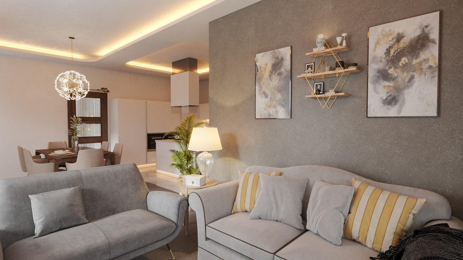 Zidna polica Prizma Raf, Büyük Boy Salon Tipi | AG-vitahome.hr