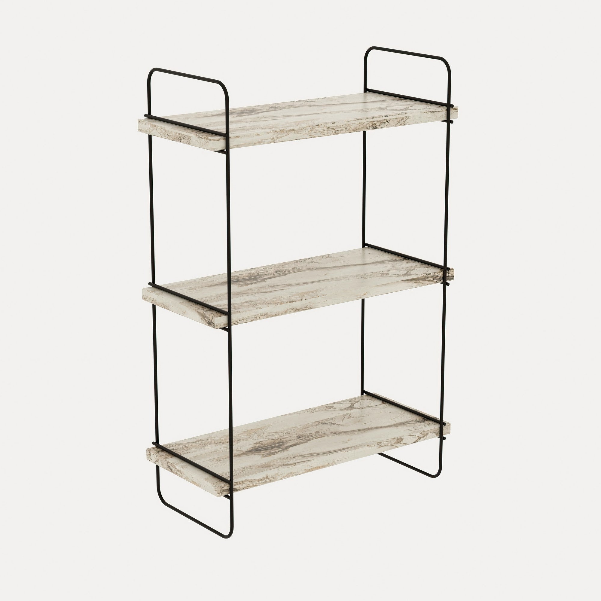 Zidna polica Pulalis - White Marble | AG-vitahome.hr