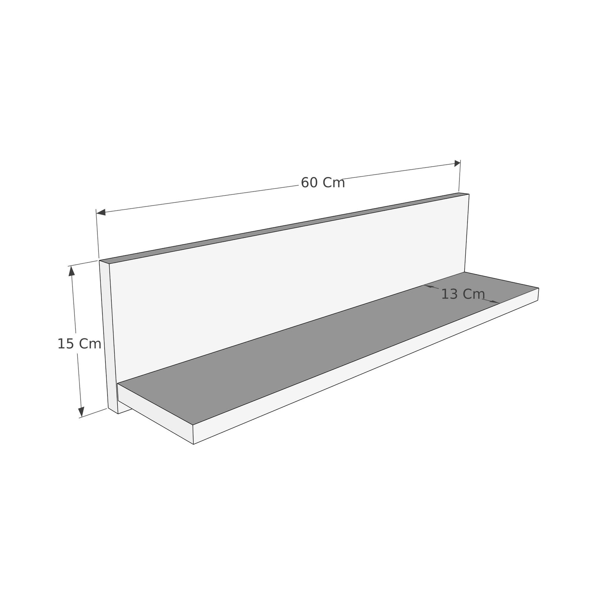 Zidna polica Shelf - White | AG-vitahome.hr