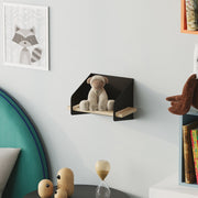Zidna polica Short Arm - Black | AG-vitahome.hr