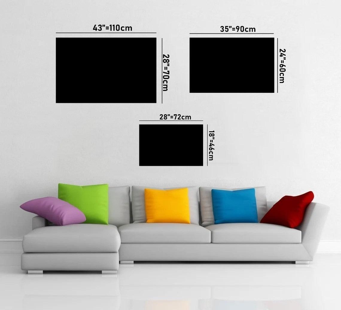 Zidna slika od kaljenog stakla, 0464 - 72 x 46 | AG-vitahome.hr