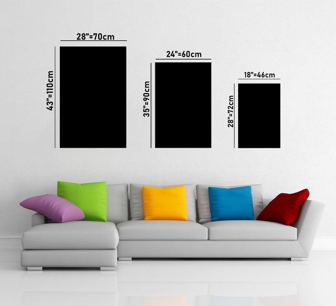 Zidna slika od kaljenog stakla, 0464 - 72 x 46 | AG-vitahome.hr
