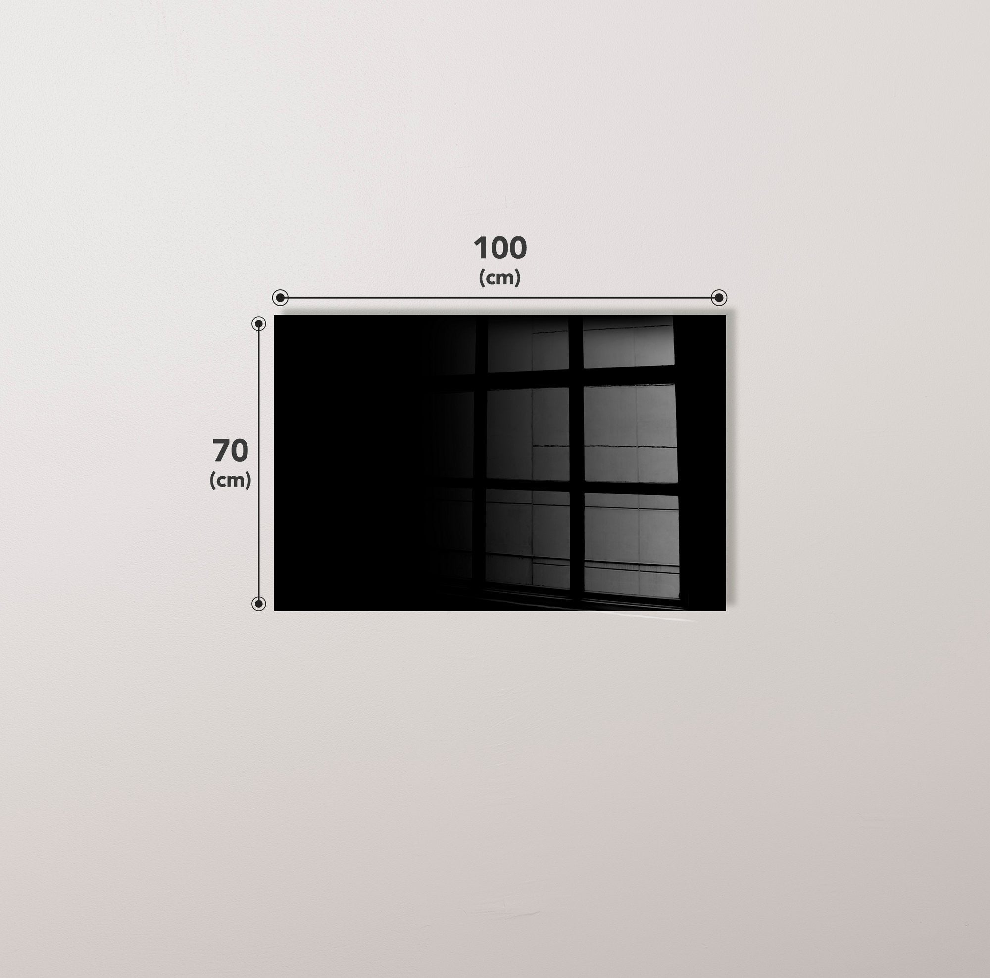 Zidna slika od kaljenog stakla, 2290 - 70 x 100 | AG-vitahome.hr